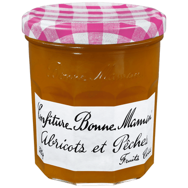 Confiture abricot pêche - 370gr BONNE MAMAN