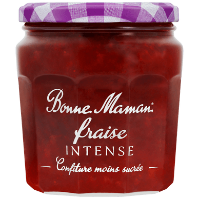 Confiture fraise intense - 335gr BONNE MAMAN