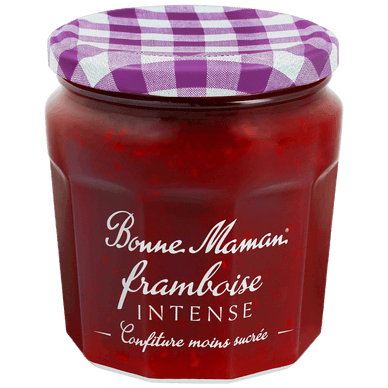 Confiture framboise intense - 335gr BONNE MAMAN