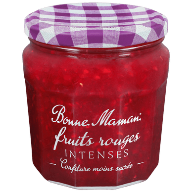 Confiture de fruits rouges intense - 335gr BONNE MAMAN