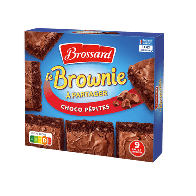 Brownies aux pépites chocolat - 285gr BROSSARD