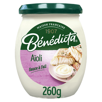 Sauce aïoli - 260gr BENEDICTA