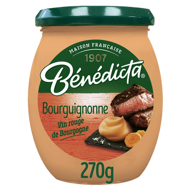 Sauce bourguignonne - 270gr BENEDICTA