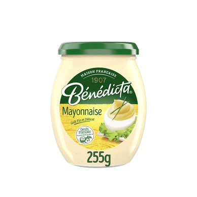 Mayonnaise nature - 255gr BENEDICTA