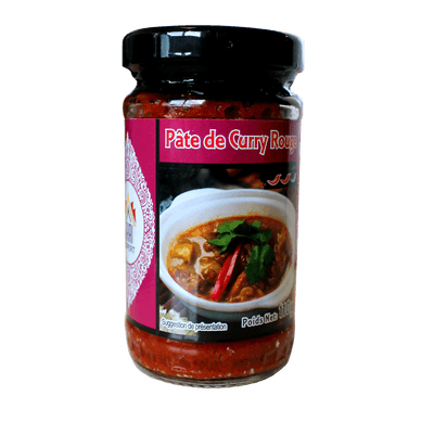 Pâte de curry rouge - 110gr THAÏ EXPERT