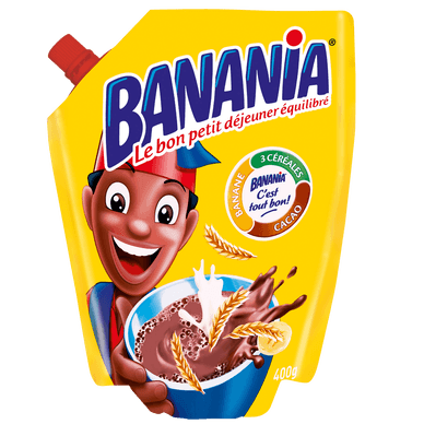 Poudre chocolatée instantanée - 400gr BANANIA