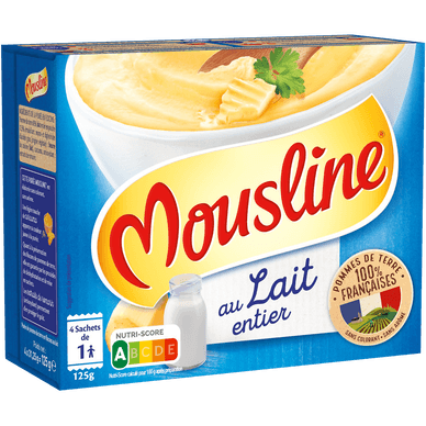 Purée lait MOUSLINE, 1 sachet pour 4 personnes - 125gr MOUSLINE