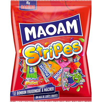 Bonbon Stripes maoam - 250gr HARIBO