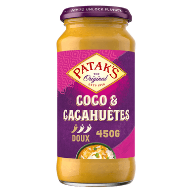 Sauce peanuts and coconut - 450gr PATAK'S