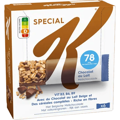 Barres Céréales SPECIAL K KELLOGG'S Chocolat au lait - 120gr KELLOGG'S