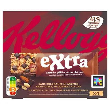 Barres Céréales EXTRA KELLOGG'S Chocolat Amandes - 128gr KELLOGG'S