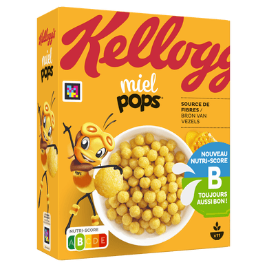 Céréales Miel Pops - 330gr KELLOGG'S