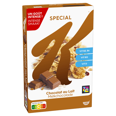 Céréales Special K KELLOGG'S Chocolat au Lait - 500gr KELLOGG'S