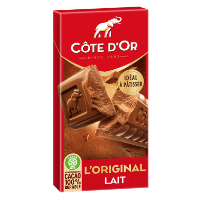 Chocolat au lait - 200gr COTE D'OR