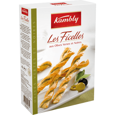 Ficelles aux olives vertes - 100gr KAMBLY