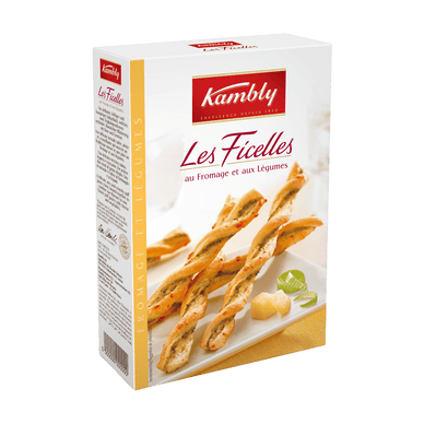 Ficelles au fromage et aux légumes - 100gr KAMBLY