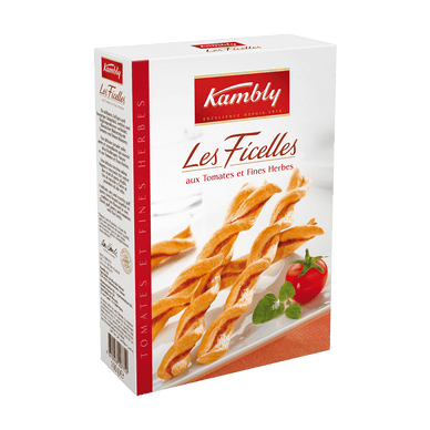 Ficelles à la tomate et aux fines herbes - 100gr KAMBLY