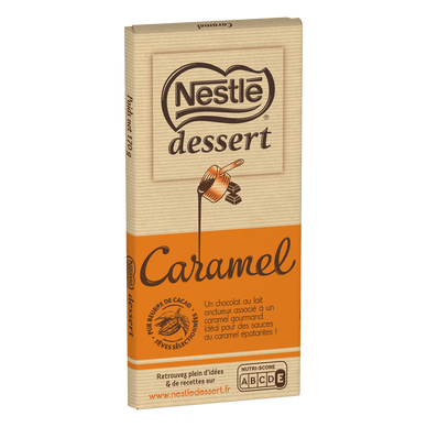 Chocolat lait au caramel pâtissier - 170gr NESTLE DESSERT