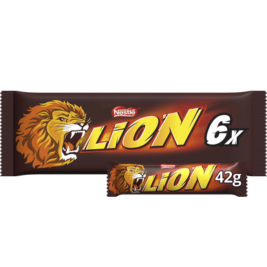 Barres de chocolat au lait LION - 252gr LION