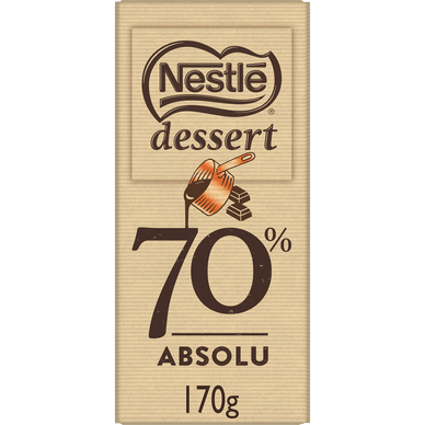 Chocolat noir absolu pâtissier - 170gr NESTLE DESSERT