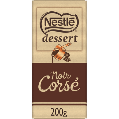 Chocolat noir corsé pâtissier - 200gr NESTLE DESSERT