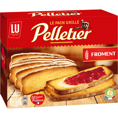 Pain grillé au froment Pelletier - 455gr LU