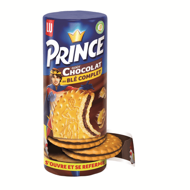 Biscuits fourrés au chocolat au blé complet - 300gr PRINCE