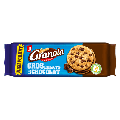 Cookies aux gros éclats de chocolat - 276gr GRANOLA