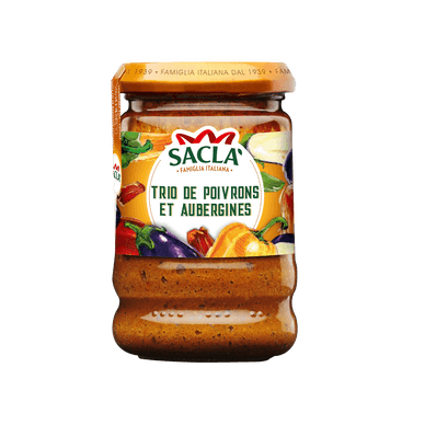 Sauce aux poivrons et aubergines - 190gr SACLA