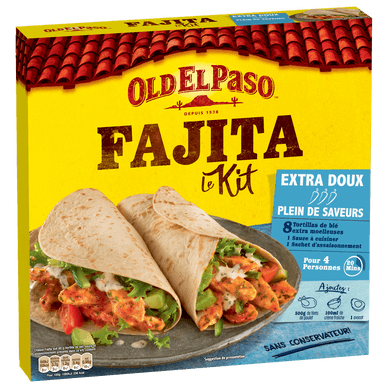 Kit fajitas extra doux - 478gr OLD EL PASO