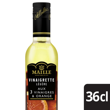 Vinaigrette aux 3 vinaigres et point d'orange - 36gr MAILLE