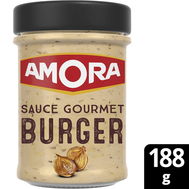 Sauce gourmet burger aux oignons caramélisé - 188gr AMORA