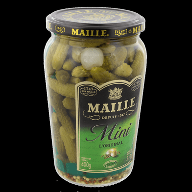 Mini cornichons recette classique - 210gr MAILLE