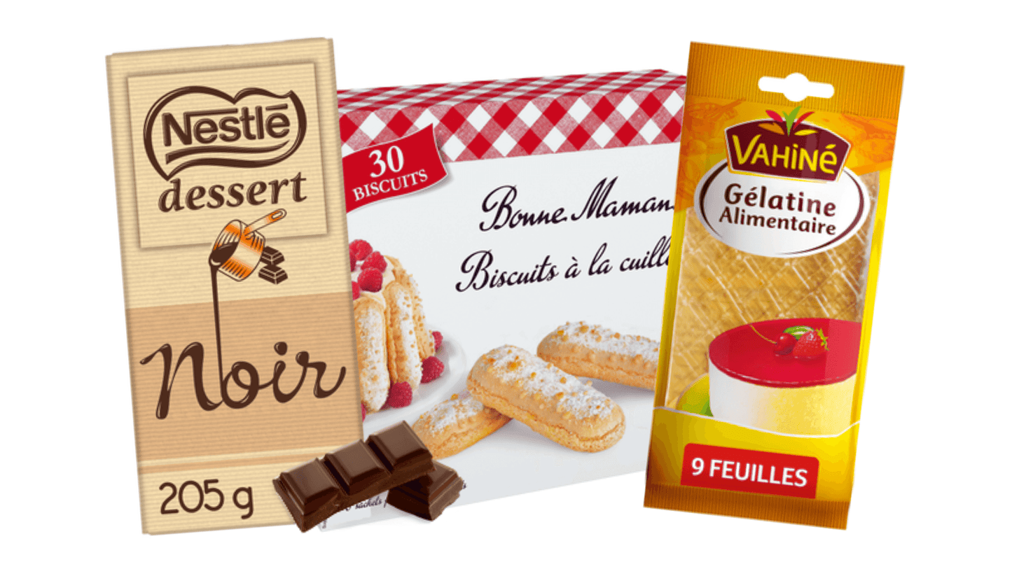 Le pack charlotte au chocolat La Toque Française